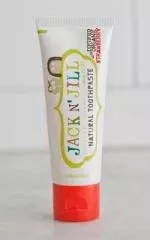 Jack n Jill Children's toothpaste - strawberry BIO (50 g) - fluoride-free, with organic calendula extract