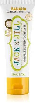 Jack n Jill Children's toothpaste - strawberry BIO (50 g) - fluoride-free, with organic calendula extract