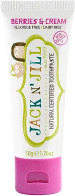 Jack n Jill Children's toothpaste - Milkshake (50 g) - fluoride-free, with organic calendula extract