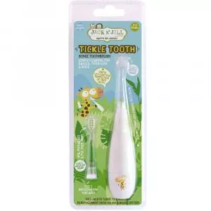 Jack n Jill Children's sonic toothbrush Tickle Tooth - with spare head, also for the smallest children