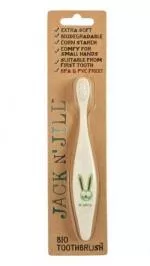 Jack n Jill Children's toothbrush Bunny - made from cornstarch