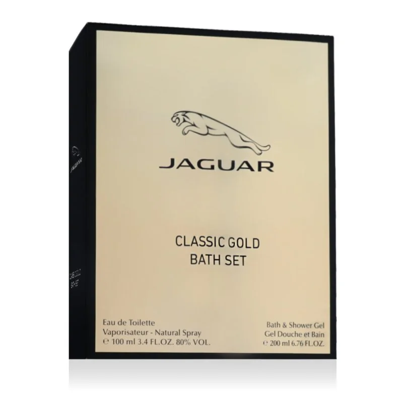 Jaguar Classic Gold Eau de Toilette for Men 100 ml + Shower Gel 200 ml