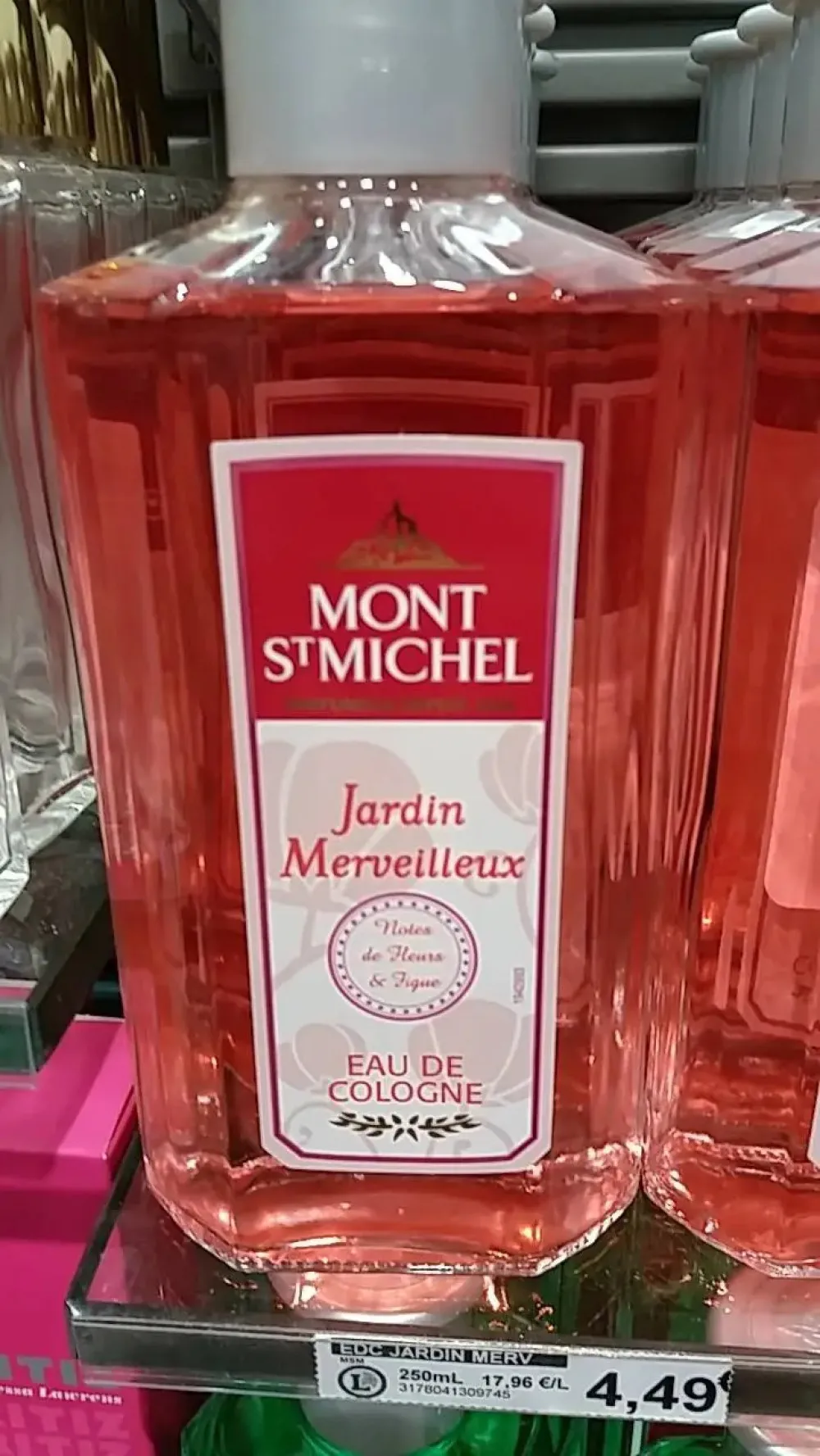 Jardin Merveilleux unisex Eau de Cologne 250 ml