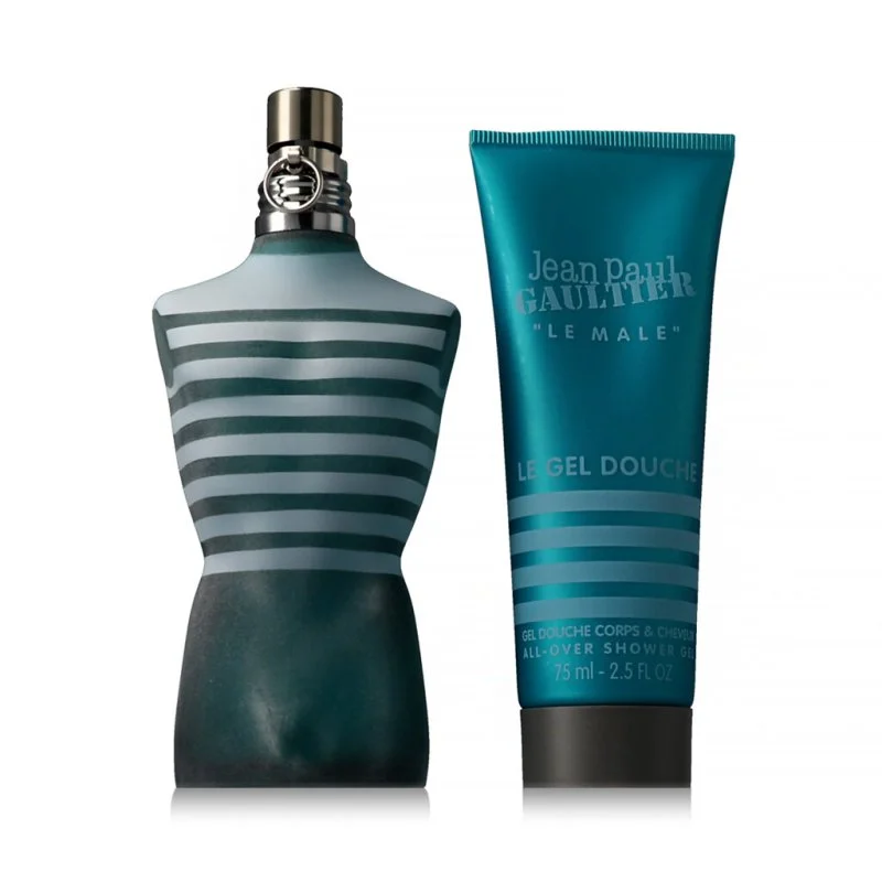 Le Male eau de toilette for men 75 ml + shower gel