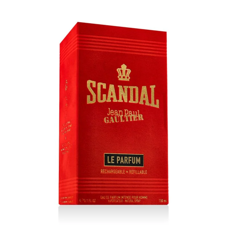 Jean Paul Gaultier Scandal Pour Homme EDP Intense refillable perfume for men 150 ml
