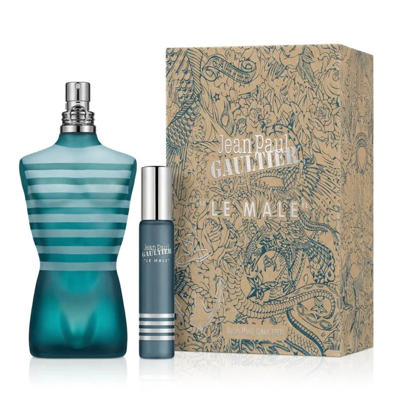 Le Male 125 ml + EDT Eau de Toilette for Men 20 ml