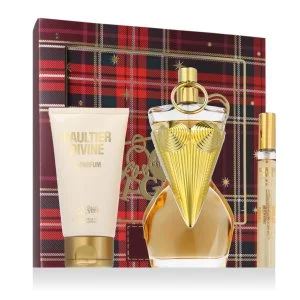 Jean Paul Gaultier Gaultier Divine Eau de Parfum Intense Refillable 100 ml + Eau de Parfum Intense MINI 10 ml + Perfume