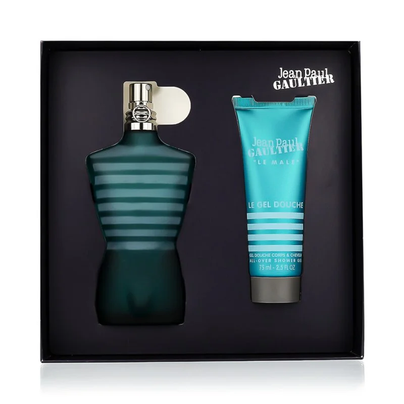 Le Male Eau de Toilette for Men 125 ml + Shower Gel 75 ml