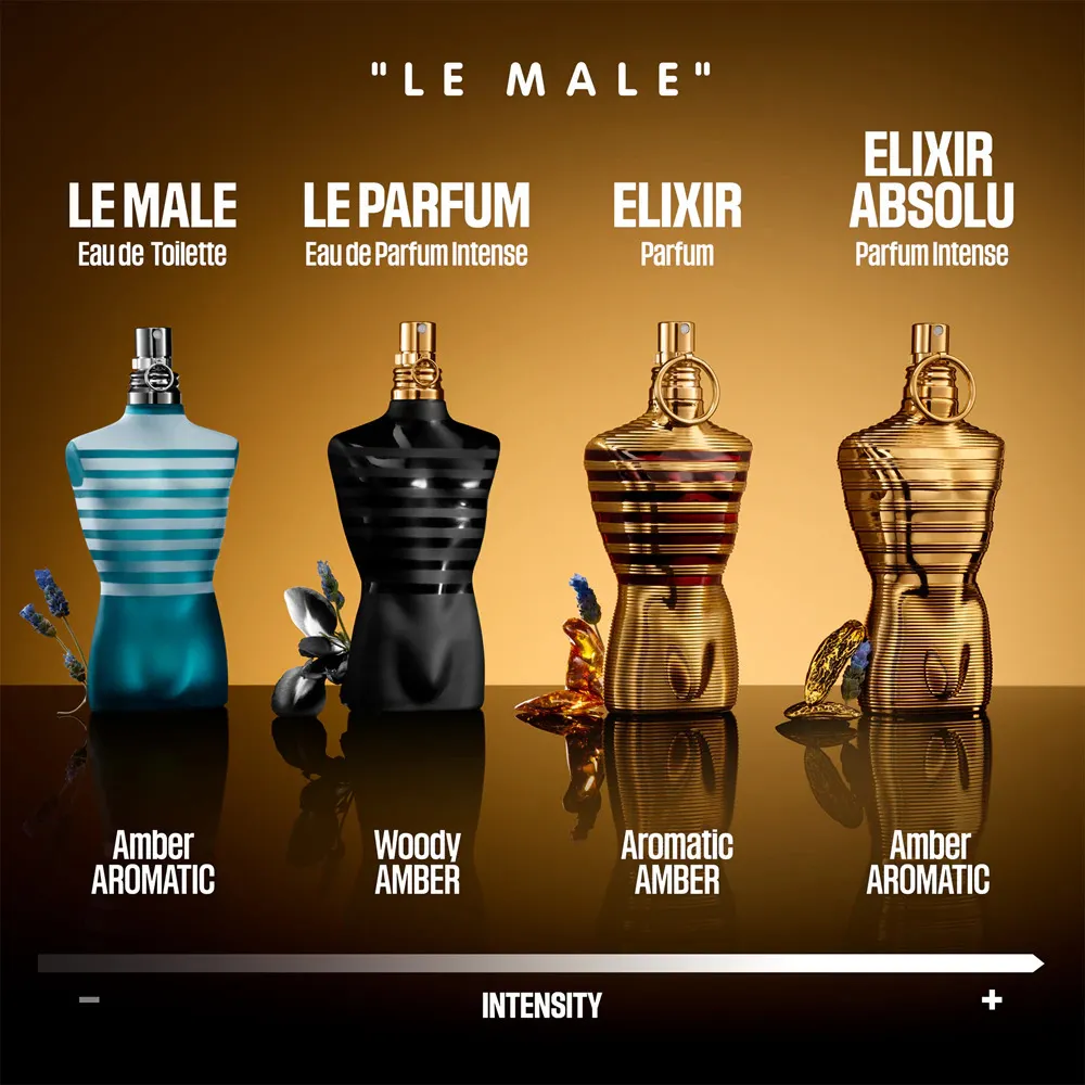Le Male Elixir perfume for men 125 ml