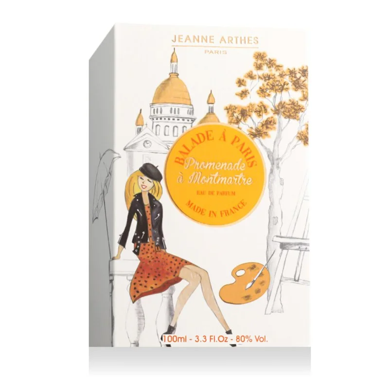 Jeanne Arthes Balade à Paris Promenade à Montmartre Eau de Parfum for Women 100 ml