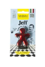 Jeff Chrome Raspberry & Patchouli car fragrance red