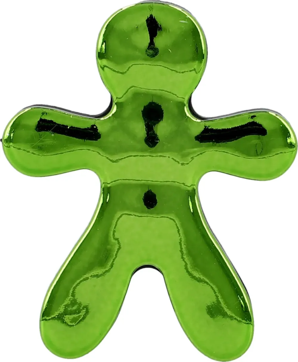 Jeff Lemon & Orange car air freshener green