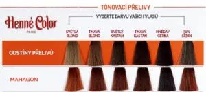 Henné Color Soft cream dressing 90ml Mahogany