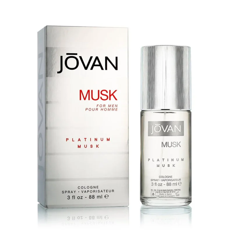 Musk for Men Platinum Musk Eau de Cologne for Men 88 ml