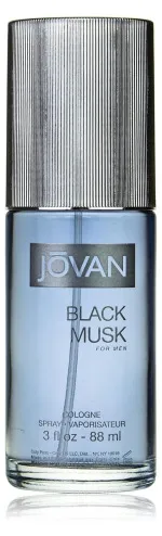 Musk Black cologne for men 88 ml