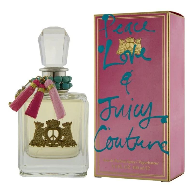 Peace, Love and Juicy Couture Eau de Parfum for Women 100 ml