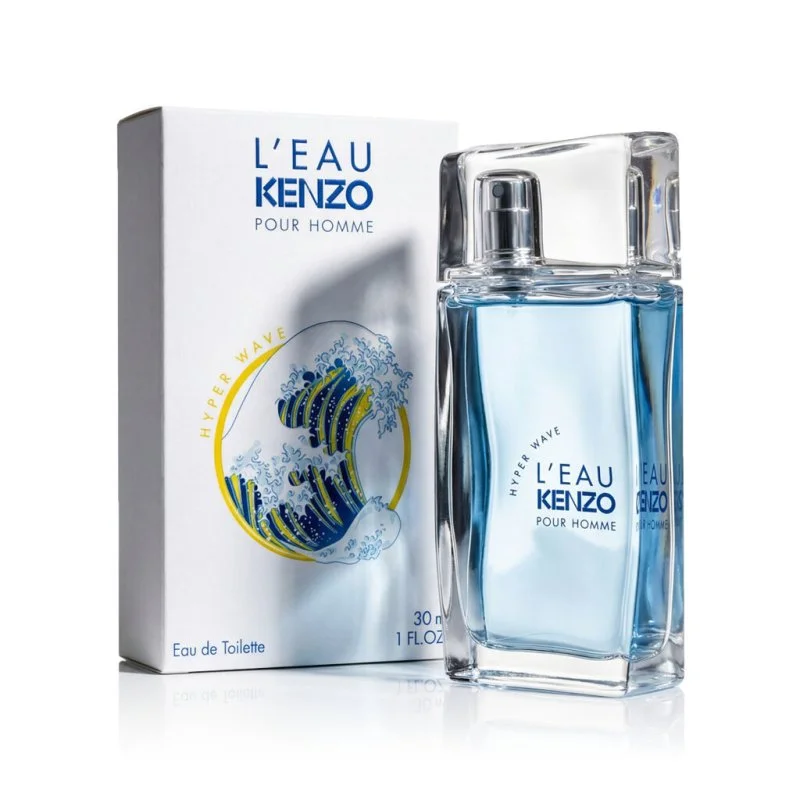 L'Eau Kenzo Pour Homme Hyper Wave Eau de Toilette for Men 30 ml