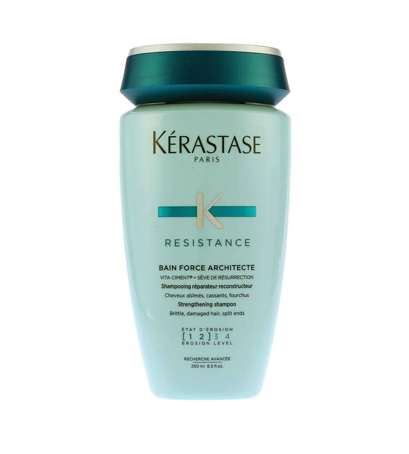 Resistance Bain Force Architecte Strengthening Shampoo for Damaged Hair 250 ml