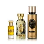 Nafais Sharq Eau de Parfum Unisex 100 ml + Perfume Oil 24 ml + Body Spray 250 ml