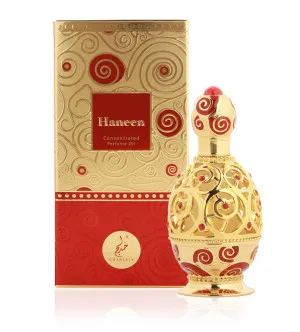 Khadlaj Haneen Gold perfumed oil unisex 20 ml