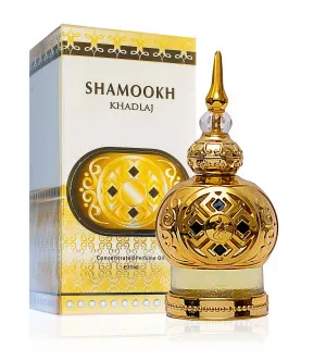 Khadlaj Shamookh Gold perfumed oil unisex 20 ml