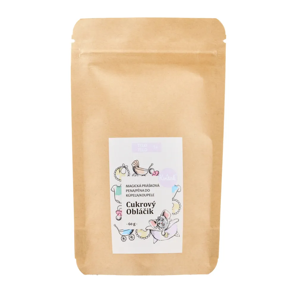 Kvitok Magic Bath Foam Powder - Sugar Flake 60 ml