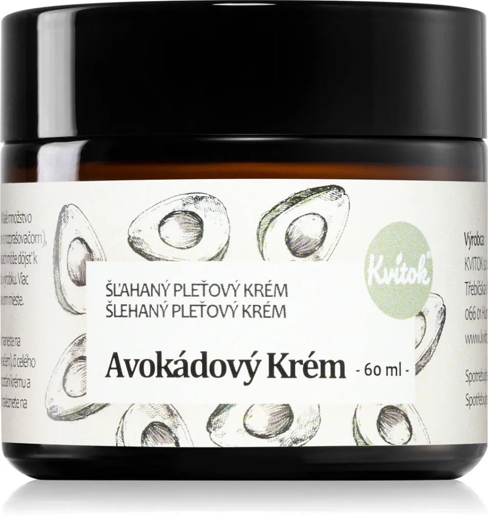 Kvitok Avocado cream for oily and problematic skin (60 ml) - new formula