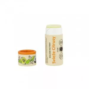 Kvitok Fresh Citrus Lip Balm (8 ml) - gives a gently cooling sensation