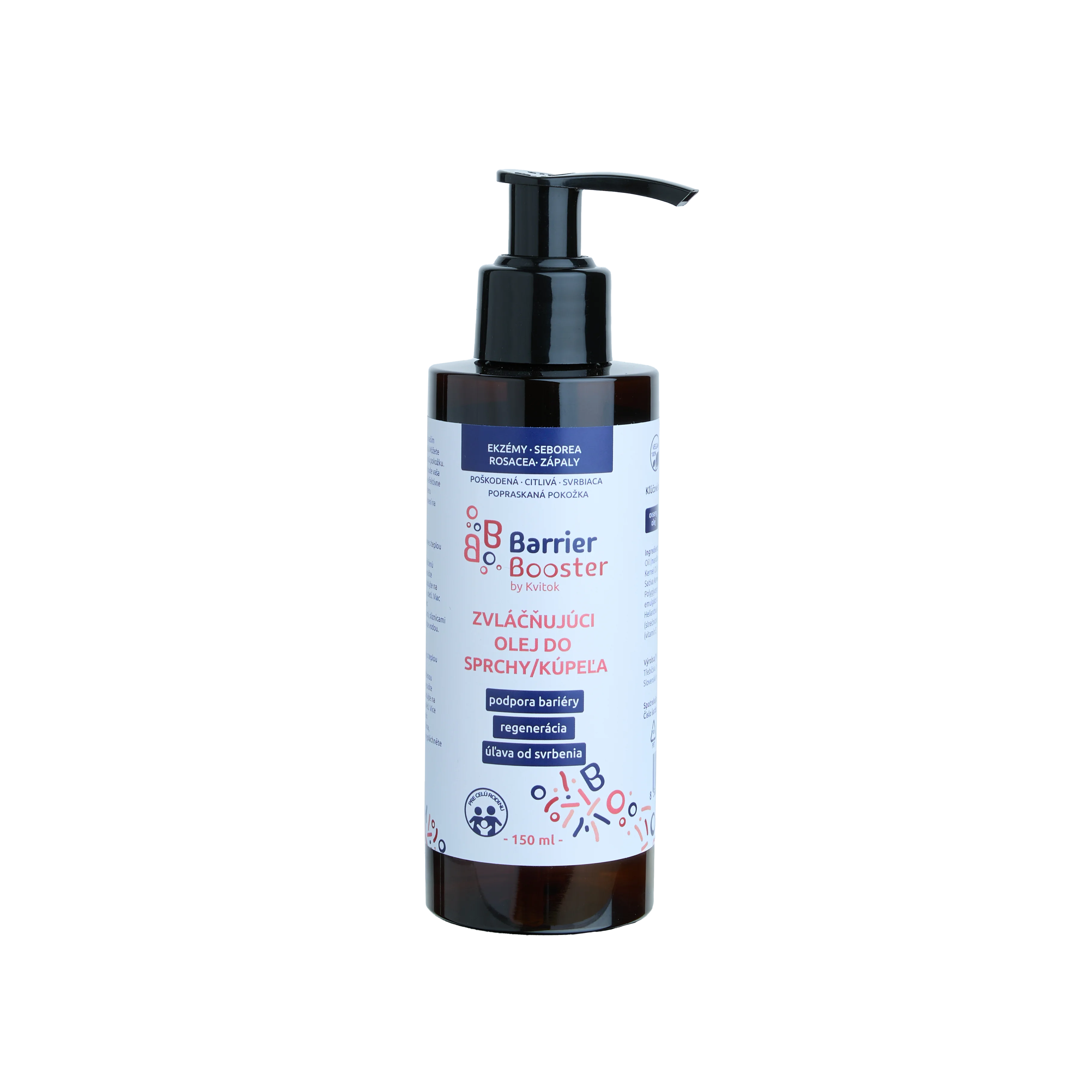 Kvitok Barrier Booster Softening Shower and Bath Oil (150 ml) - for silky smooth skin