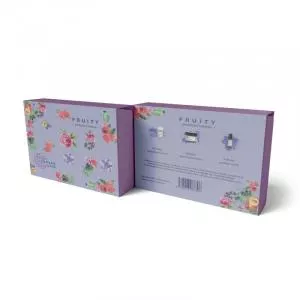 Kvitok Fruity gift pack (3 pcs) - roll-on, deodorant and body cream