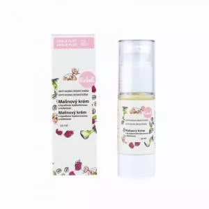 Kvitok Raspberry Day Cream for mature skin 40 (30 ml) - with vitamin e and caffeine