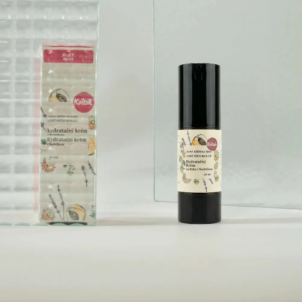 Kvitok Moisturizing hand cream with calendula (30 ml) - softens and regenerates