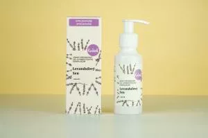 Kvitok Gentle shower gel with prebiotic complex Lavender Dream (100 ml) - with a delicate herbal scent