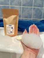 Kvitok Azure Coast Magic Bubble Bath 60 g - Foams Beautifully
