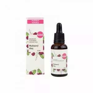 Kvitok Raspberry facial oil unrefined BIO (30 ml) - with light raspberry scent