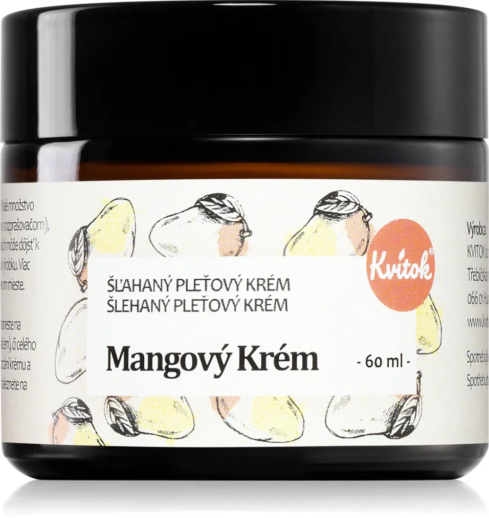 Kvitok Mango cream for sensitive and dry skin (60 ml) - new formula