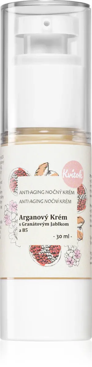 Kvitok Argan Night Cream for mature skin 30 (30 ml) - slows down skin aging