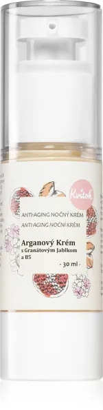 Kvitok Argan Night Cream for mature skin 30 (30 ml) - slows down skin aging