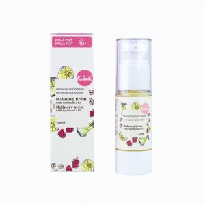 Night raspberry cream for mature skin 40 (30 ml) - hydrates and firms