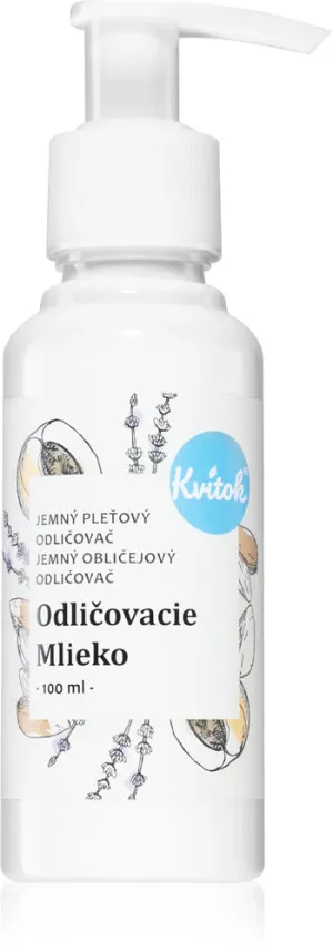 Kvitok Exfoliating milk (100 ml) - with almond and apricot oil