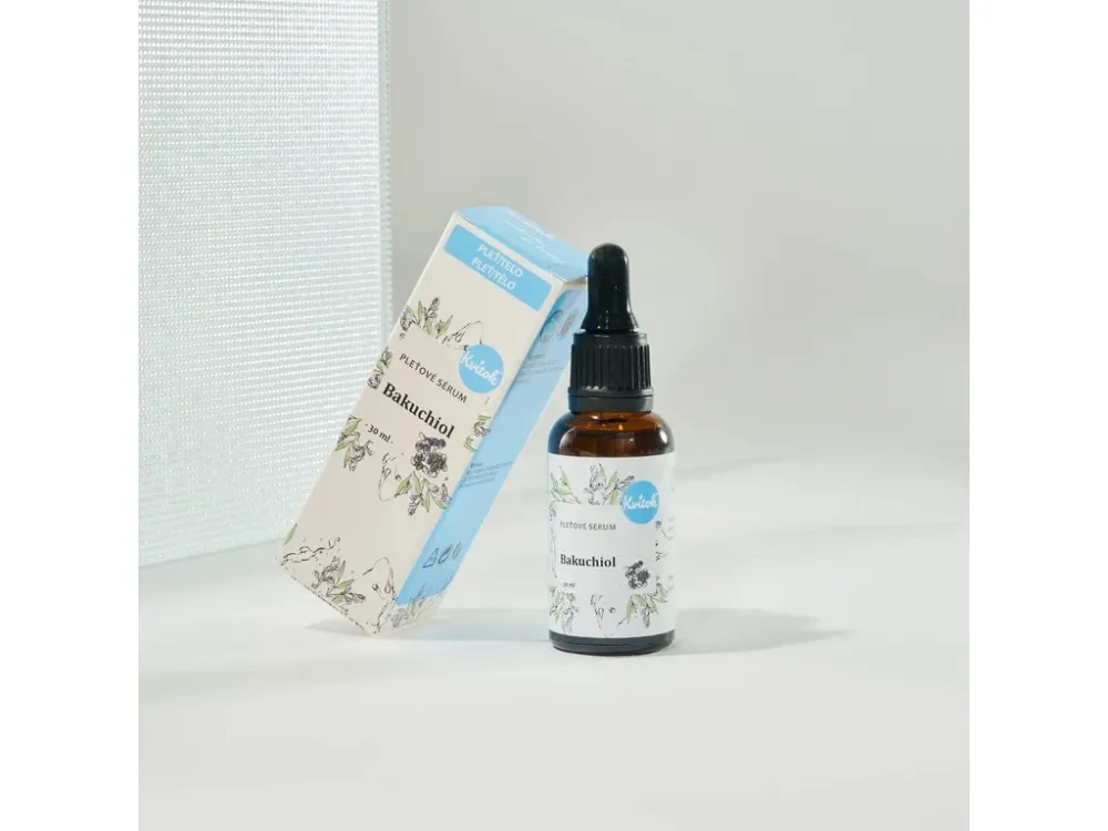 Kvitok Facial serum - Bakuchiol (30 ml) - reduces fine lines