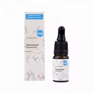 Kvitok Facial serum - Niacinamide (vitamin B3) (10 ml) - for acne-prone, sensitive and mature skin