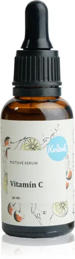 Kvitok Facial serum - Vitamin C (10 ml) - anti-aging effects