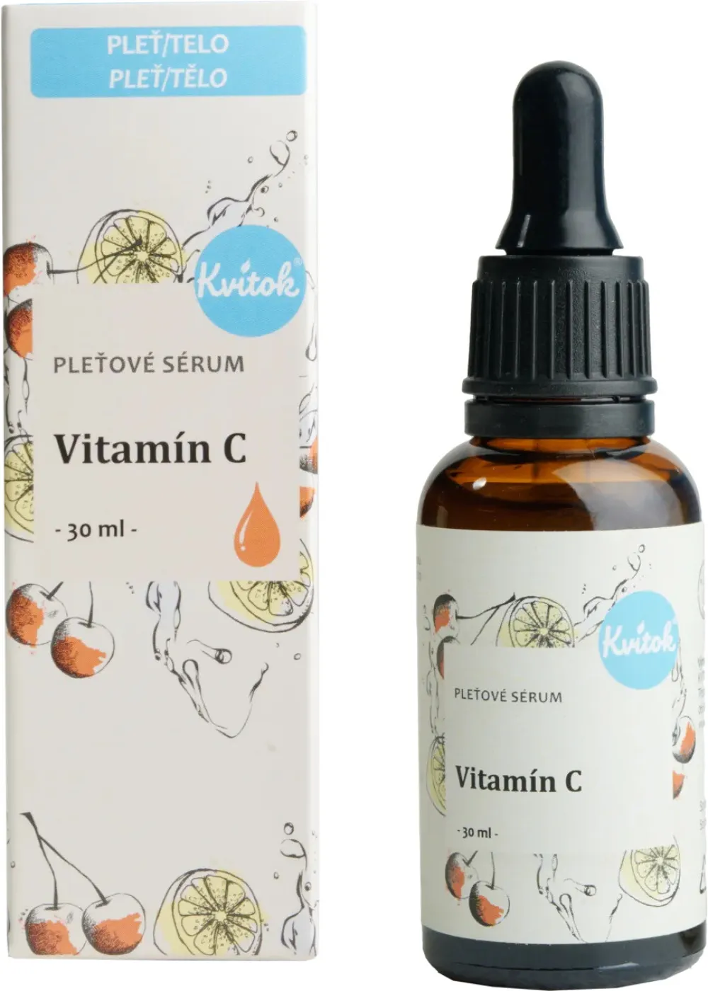 Kvitok Kvitok Facial Serum - Vitamin C (30 ml) - anti-aging effects