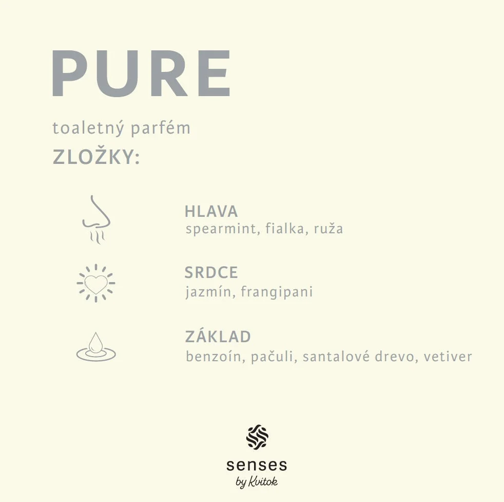 Kvitok Senses Pure Eau de Parfum - Sample (2 ml) - Jasmine Floral Scent