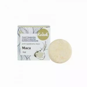 Kvitok Solid shampoo with Maca conditioner (25 g) - stimulates hair growth