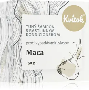 Kvitok Rigid shampoo with conditioner Maca XXL (50 g) - stimulates hair growth