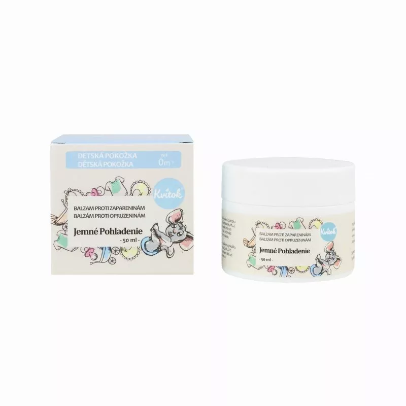 Kvitok Zinc balm for diaper rash Gentle caress (50 ml) - heals and soothes