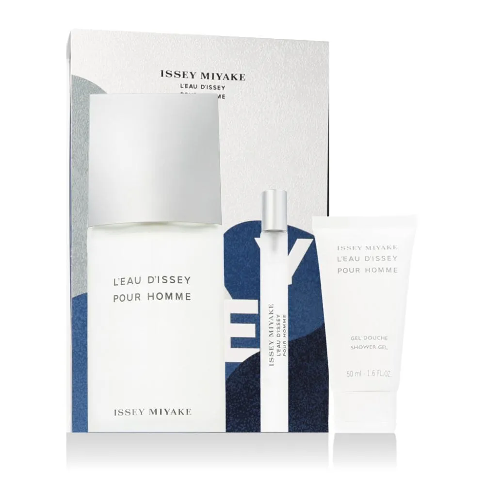 L'Eau d'Issey Pour Homme 125 ml + EDT 10 ml + SG eau de toilette for men 50 ml
