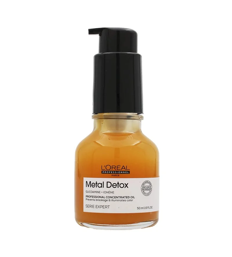 Professionnel Série Expert Metal Detox Concentrated Oil concentrated oil to prevent metal particle buildup 50 ml